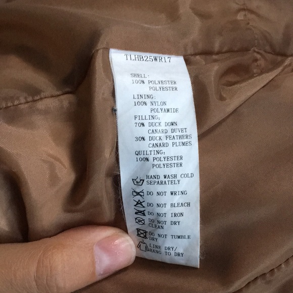 Thomo/Theme(?) Camel Light Puffer Vest Sz 36/S/2 - Picture 9 of 9